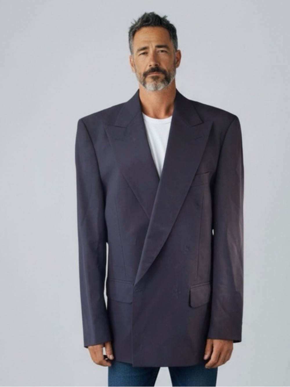 Vintage Authenticated Navy Burberry’s Men’s Jacket 40